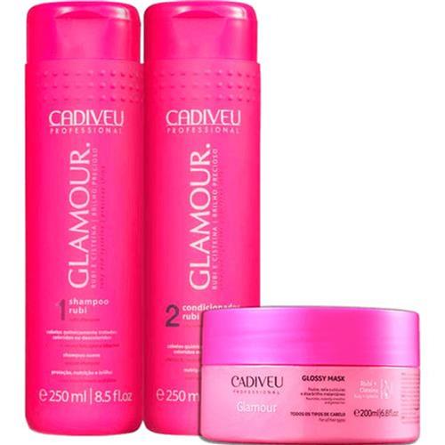 Cadiveu Professional Glamour Ruby Trio Kit - Keratinbeauty