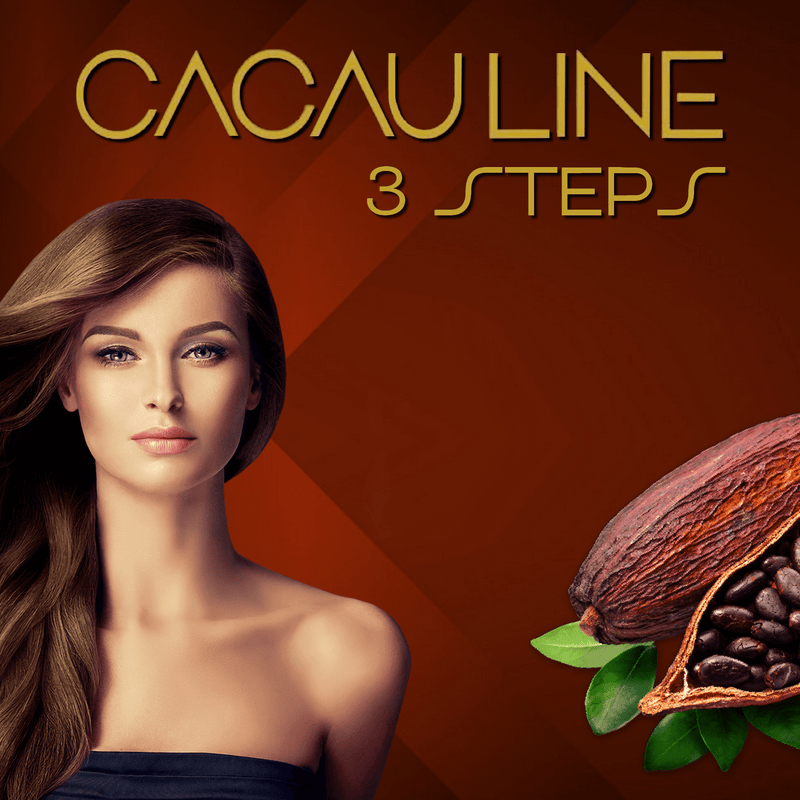 BRASIL CACAU BRAZILIAN KERATIN 3 STEPS TREATMENT FRACTION KIT 3 X 500ml (17.5oz). - Keratinbeauty