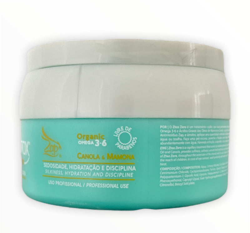 Zap Ztox  Organic Hair Botox Recovering Mask 450g - Keratinbeauty