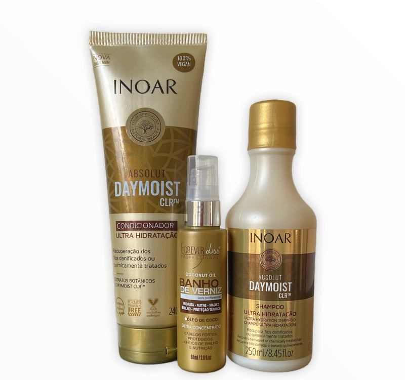 Inoar Daymoist Hair Care kit