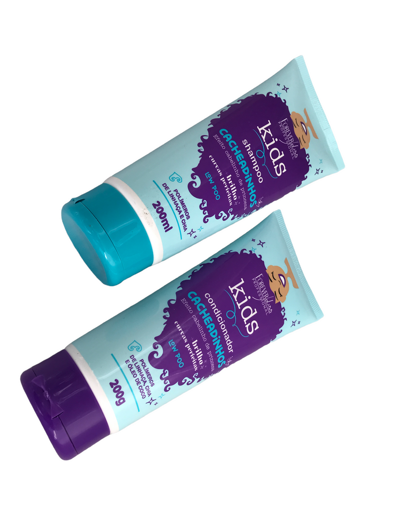 Foreverliss Kids Shampoo and Conditioner  Cachinhos  Kids 200ml - Keratinbeauty