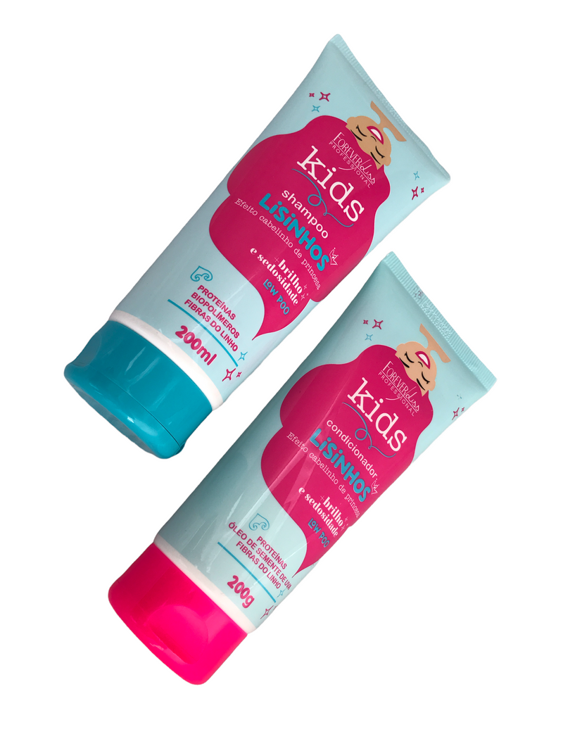 Foreverliss Kids Shampoo and Conditioner Lisinhos 200ml - Keratinbeauty