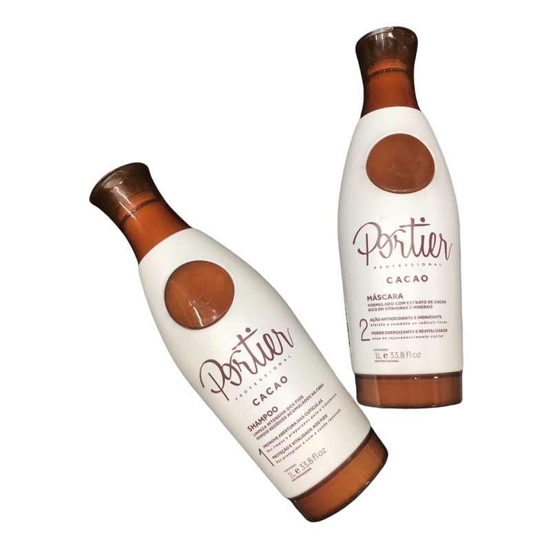 PORTIER CACAO LISSAGE BRESILIEN  DES CHEVEUX  1000ml - Keratinbeauty