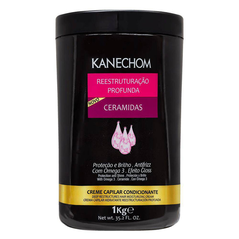 KANECHOM CERAMIDE HAIR MOISTURIZING CREAM 1KG (25,2fl.Oz.) - Keratinbeauty