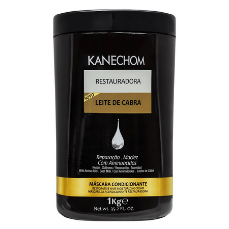 KANECHOM GOAT MILK HAIR TREATMENT MASK 1000g/35,2fl/Oz. - Keratinbeauty