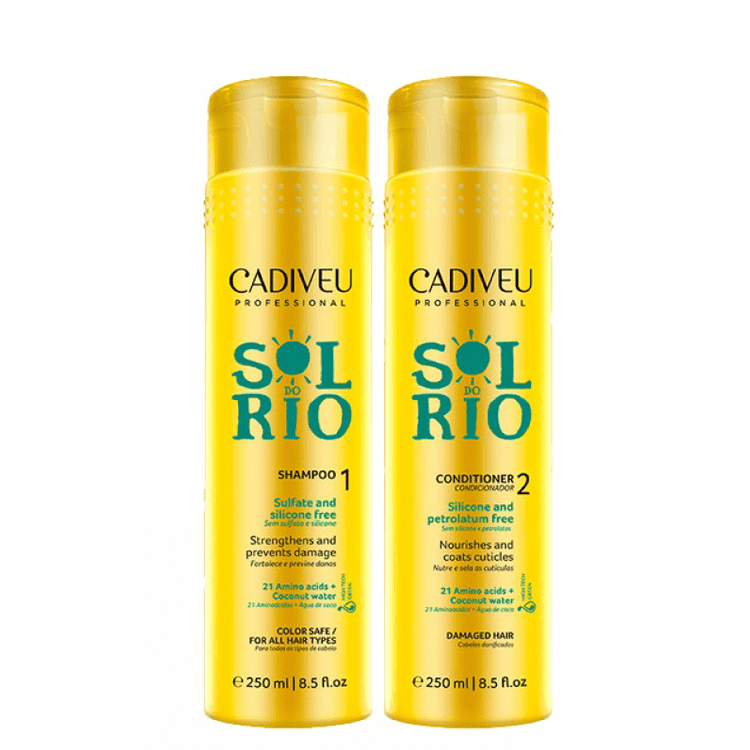 SOL DO RIO HAIR UV PROTECTION HOME CARE SET 250ml 8,5fl.oz. - Keratinbeauty