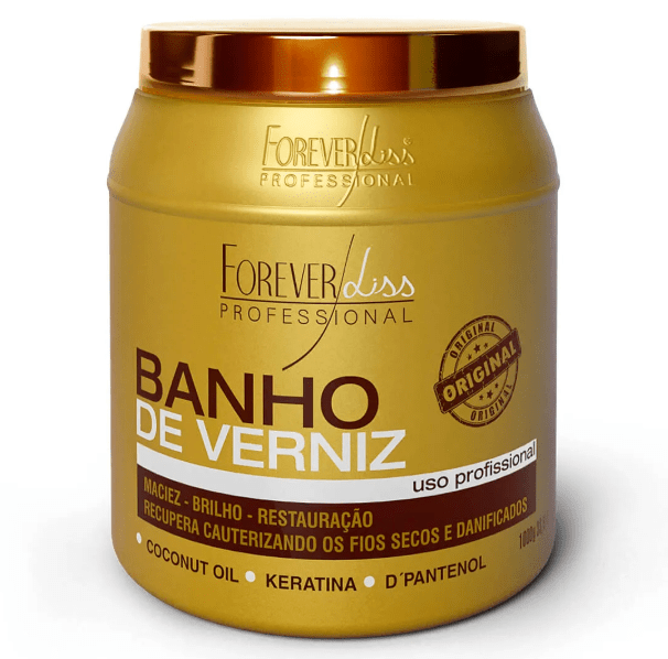 Forever Liss Banho De Verniz Hair Nursing Mask 1kg - Keratinbeauty