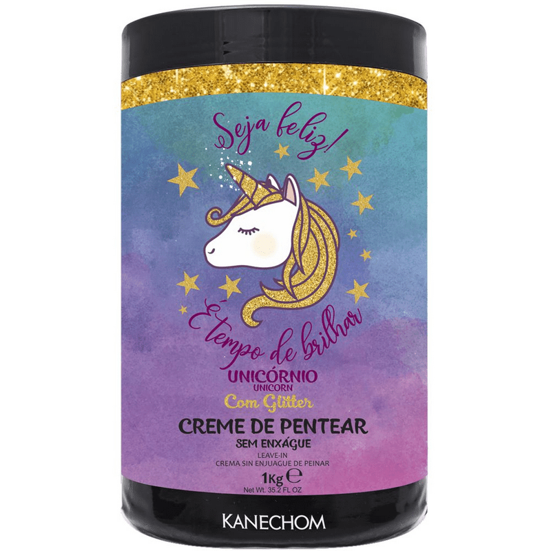 Kanechom Unicorn Glitter Combing Cream 1KG - Keratinbeauty