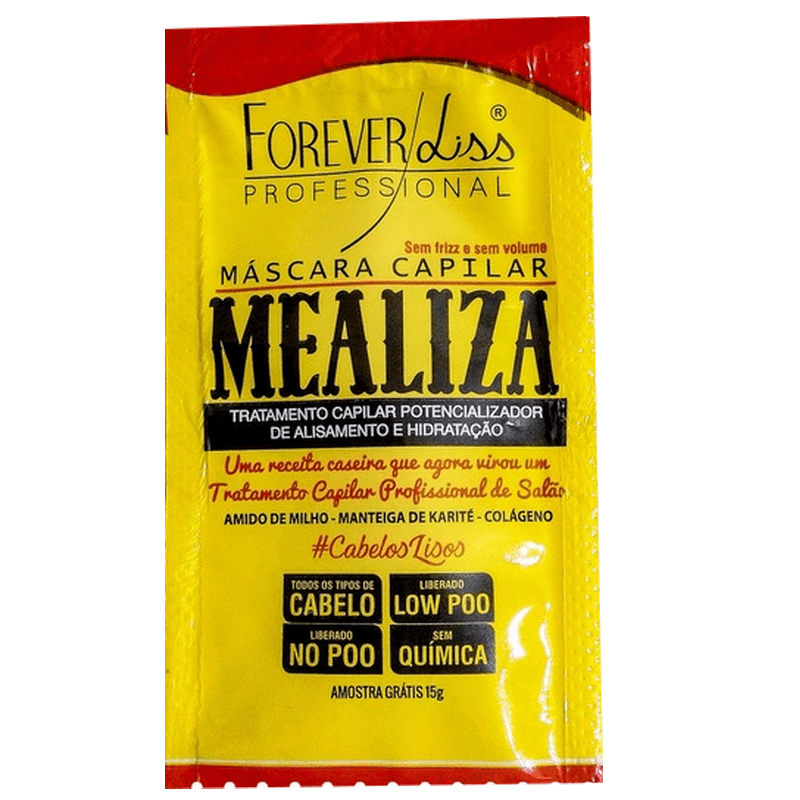 FOREVER LISS MEALIZA HAIR MASK SAMPLE SACHET 15g - Keratinbeauty