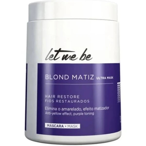 Let Me Be Hair Straightening Blond Matizador Ultra1kg - Keratinbeauty